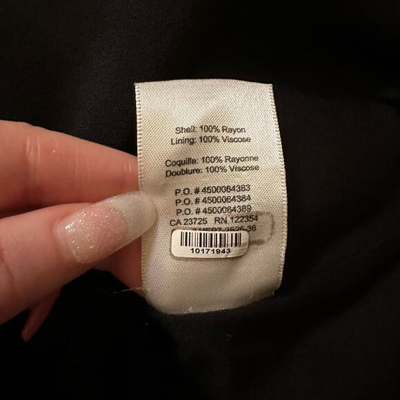 Wilfred Free black short cap sleeve top size XS - Picture 9 of 12